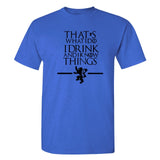 Summer Men's Tshirts Game of Thrones