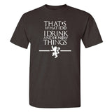 Summer Men's Tshirts Game of Thrones