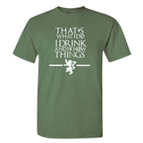 Summer Men's Tshirts Game of Thrones