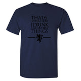 Summer Men's Tshirts Game of Thrones