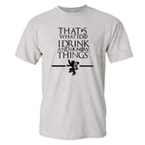 Summer Men's Tshirts Game of Thrones