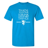 Summer Men's Tshirts Game of Thrones
