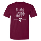 Summer Men's Tshirts Game of Thrones