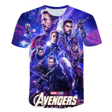 2019 April New design t shirt marvel