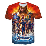2019 April New design t shirt marvel