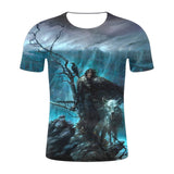 HZIJUE 3d Print T-shirt Iron Throne