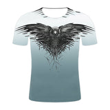 HZIJUE 3d Print T-shirt Iron Throne