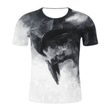 HZIJUE 3d Print T-shirt Iron Throne