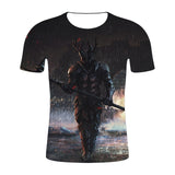 HZIJUE 3d Print T-shirt Iron Throne