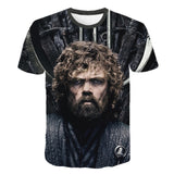 2019 Summer T-shirt Game of Thrones