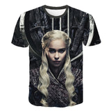 2019 Summer T-shirt Game of Thrones
