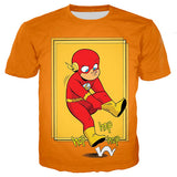baby boy cartoon tees Marvel