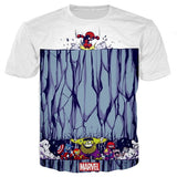 baby boy cartoon tees Marvel