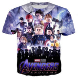 baby boy cartoon tees Marvel