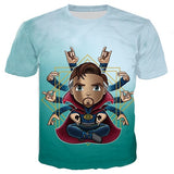 baby boy cartoon tees Marvel