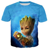 baby boy cartoon tees Marvel
