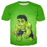 baby boy cartoon tees Marvel