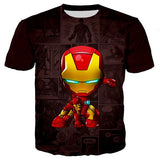 baby boy cartoon tees Marvel