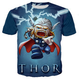 baby boy cartoon tees Marvel