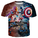 baby boy cartoon tees Marvel