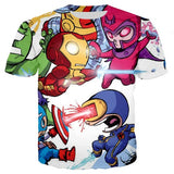 baby boy cartoon tees Marvel