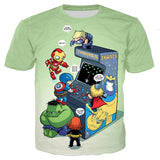 baby boy cartoon tees Marvel